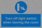 MV10441: Turn off light switch when leaving the room