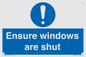 MV10447: Ensure windows are shut
