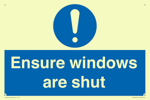 MV10447: Ensure windows are shut