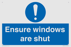 MV10447: Ensure windows are shut
