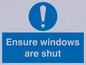 MV10447: Ensure windows are shut