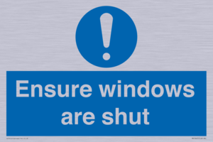 MV10447: Ensure windows are shut