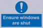 MV10447: Ensure windows are shut