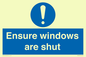 MV10447: Ensure windows are shut
