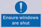 MV10447: Ensure windows are shut