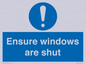 MV10447: Ensure windows are shut