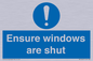 MV10447: Ensure windows are shut