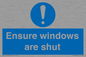MV10447: Ensure windows are shut