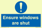 MV10447: Ensure windows are shut
