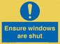 MV10447: Ensure windows are shut
