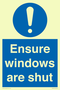 MV10447: Ensure windows are shut