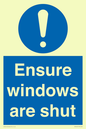 MV10447: Ensure windows are shut