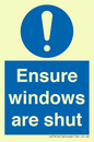 MV10447: Ensure windows are shut