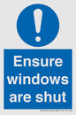MV10447: Ensure windows are shut