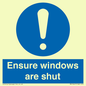 MV10447: Ensure windows are shut