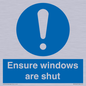 MV10447: Ensure windows are shut