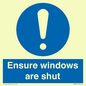 MV10447: Ensure windows are shut