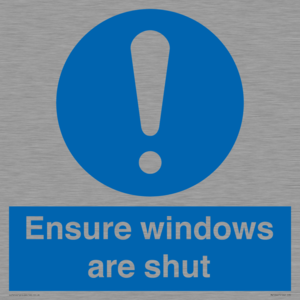 MV10447: Ensure windows are shut