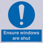 MV10447: Ensure windows are shut