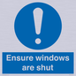 MV10447: Ensure windows are shut
