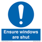 MV10447: Ensure windows are shut