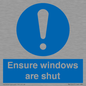 MV10447: Ensure windows are shut