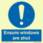 MV10447: Ensure windows are shut
