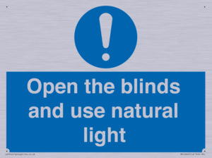 MV10449: Open the blinds and use natural light