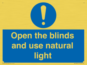 MV10449: Open the blinds and use natural light