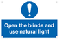 MV10449: Open the blinds and use natural light