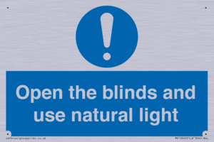 MV10449: Open the blinds and use natural light