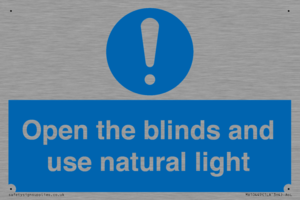 MV10449: Open the blinds and use natural light