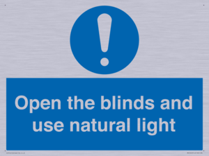 MV10449: Open the blinds and use natural light