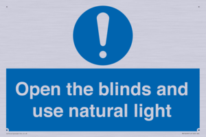 MV10449: Open the blinds and use natural light