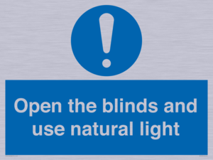 MV10449: Open the blinds and use natural light