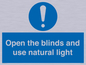 MV10449: Open the blinds and use natural light