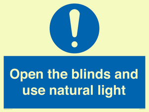 MV10449: Open the blinds and use natural light