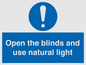 MV10449: Open the blinds and use natural light