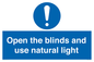 MV10449: Open the blinds and use natural light