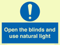 MV10449: Open the blinds and use natural light