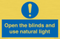 MV10449: Open the blinds and use natural light