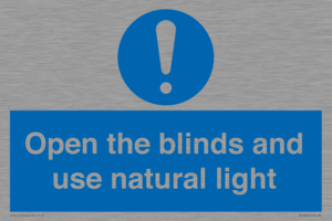MV10449: Open the blinds and use natural light