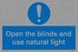 MV10449: Open the blinds and use natural light