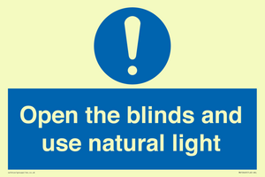 MV10449: Open the blinds and use natural light