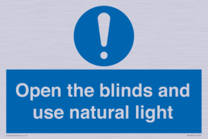MV10449: Open the blinds and use natural light