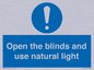 MV10449: Open the blinds and use natural light