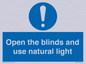 MV10449: Open the blinds and use natural light