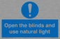 MV10449: Open the blinds and use natural light