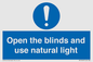 MV10449: Open the blinds and use natural light