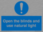 MV10449: Open the blinds and use natural light